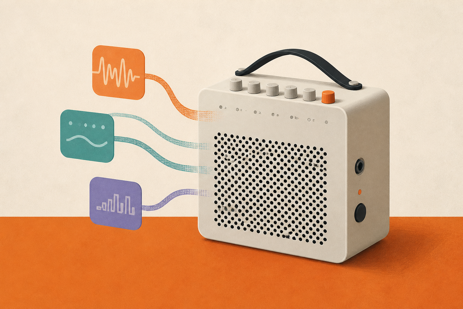 Teenage Engineering launched an instrument amp with a ton of built-in effects