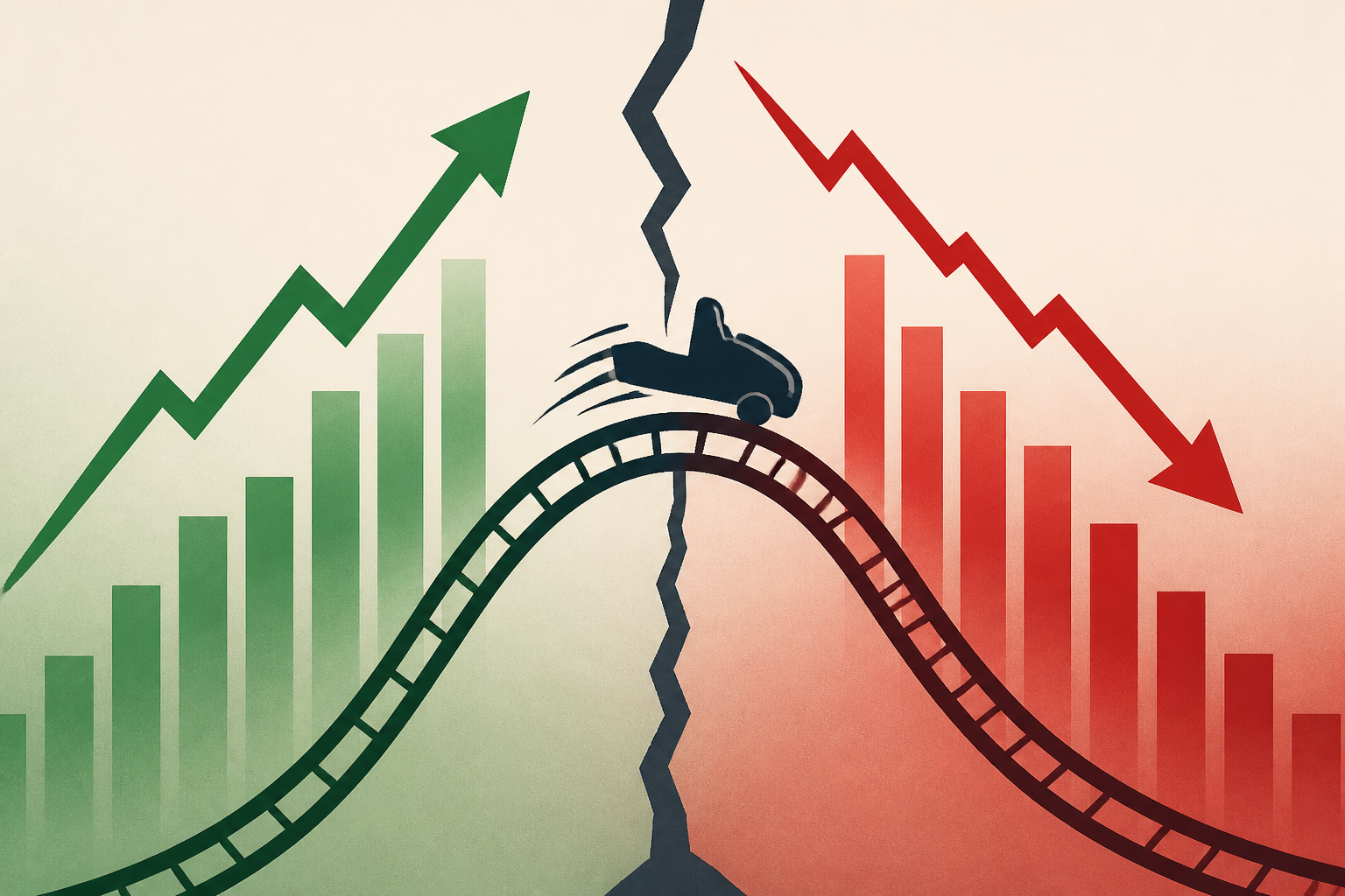 The U.S. stock market is fracturing into two camps, and it’s leaving investors with a brutal case of whiplash