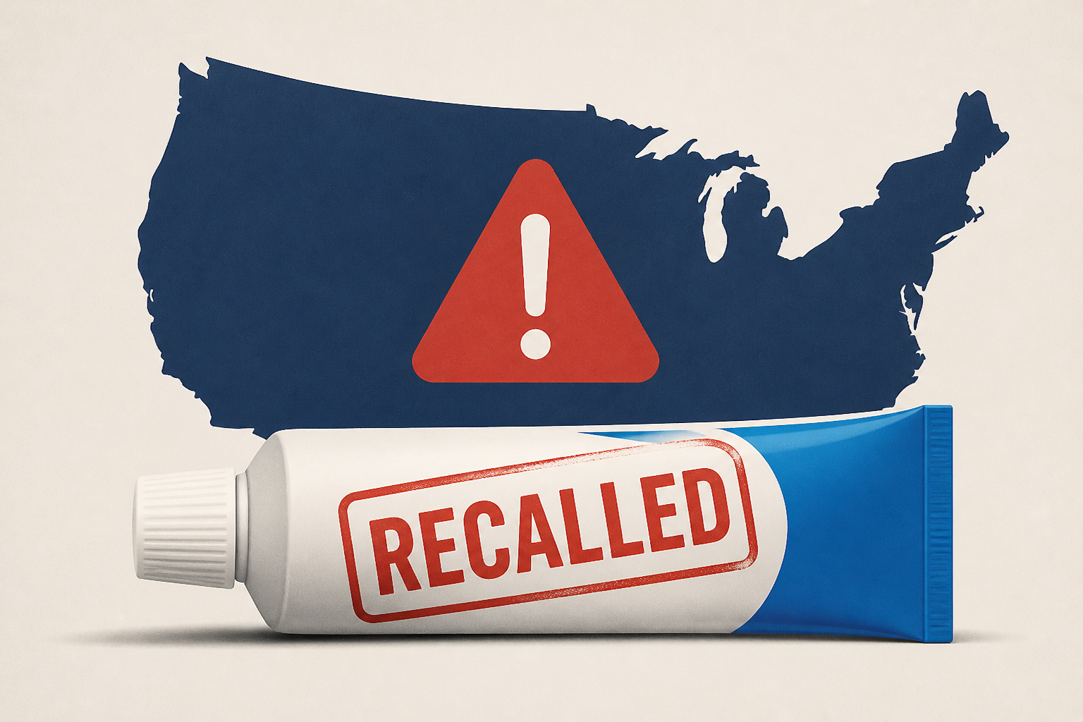 More than 4 million toothpaste tubes recalled nationwide