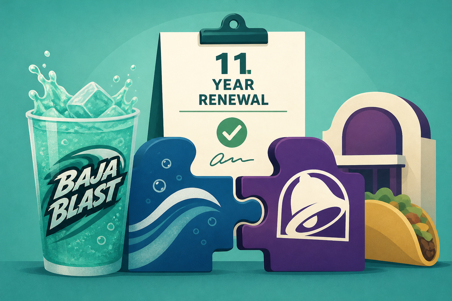 PepsiCo and Taco Bell renew 11-year deal keeping Baja Blast on menu