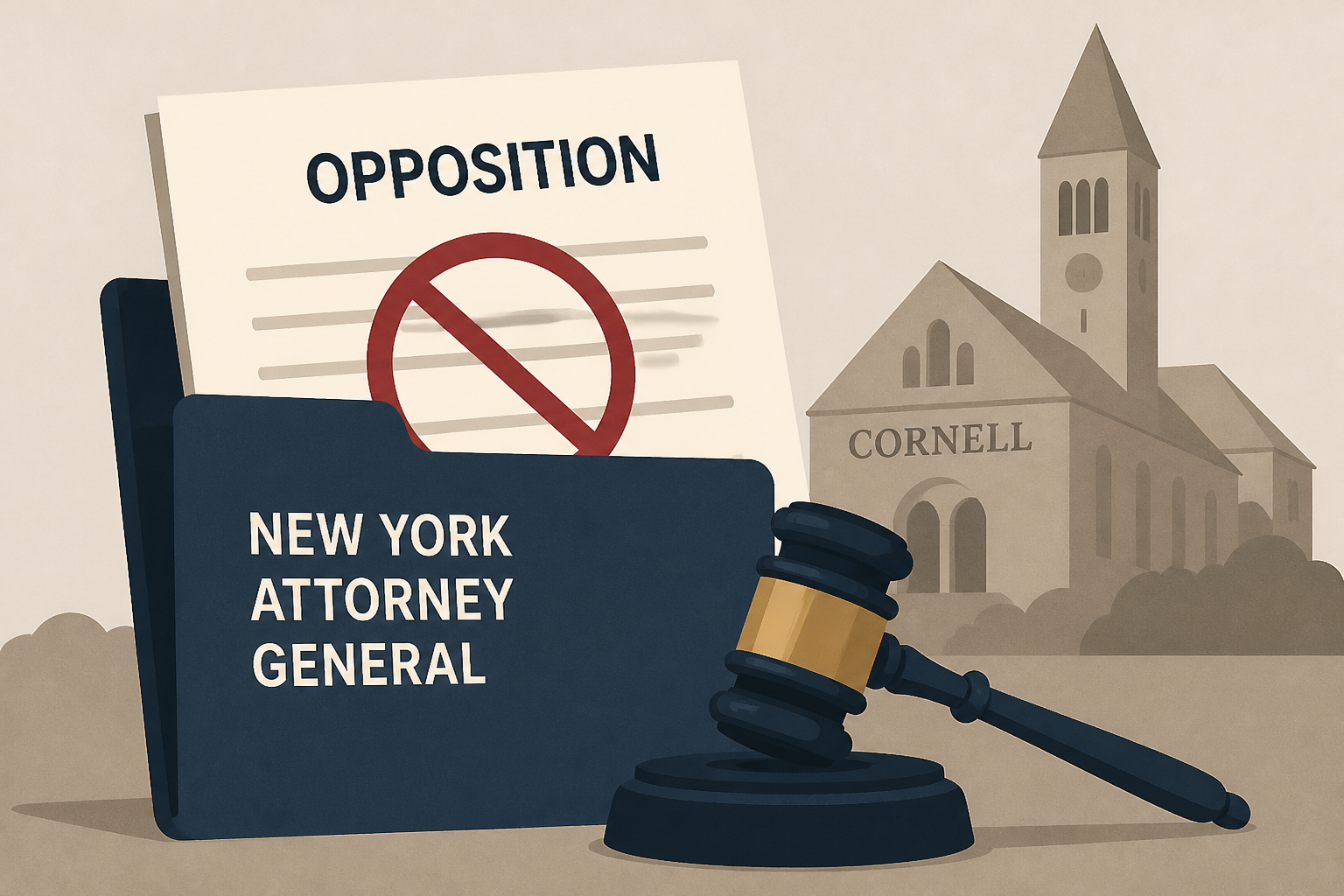 New York AG James files opposition to effort to bar her from Cornell investigation