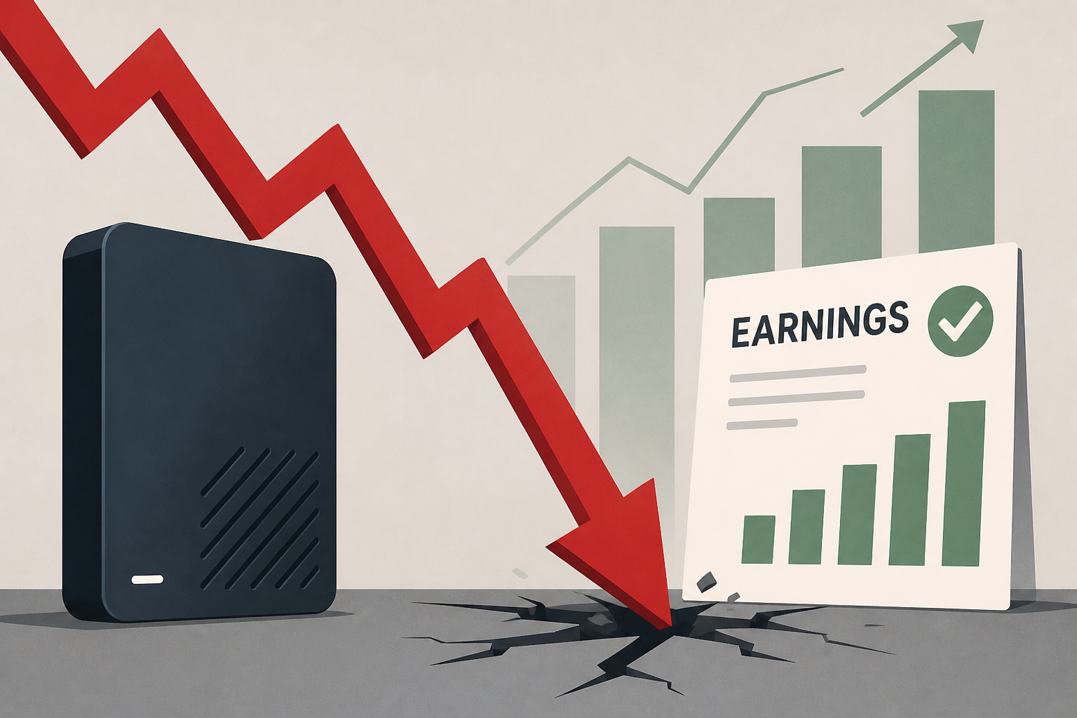 Why Western Digital Stock Fell Despite Earnings Beat