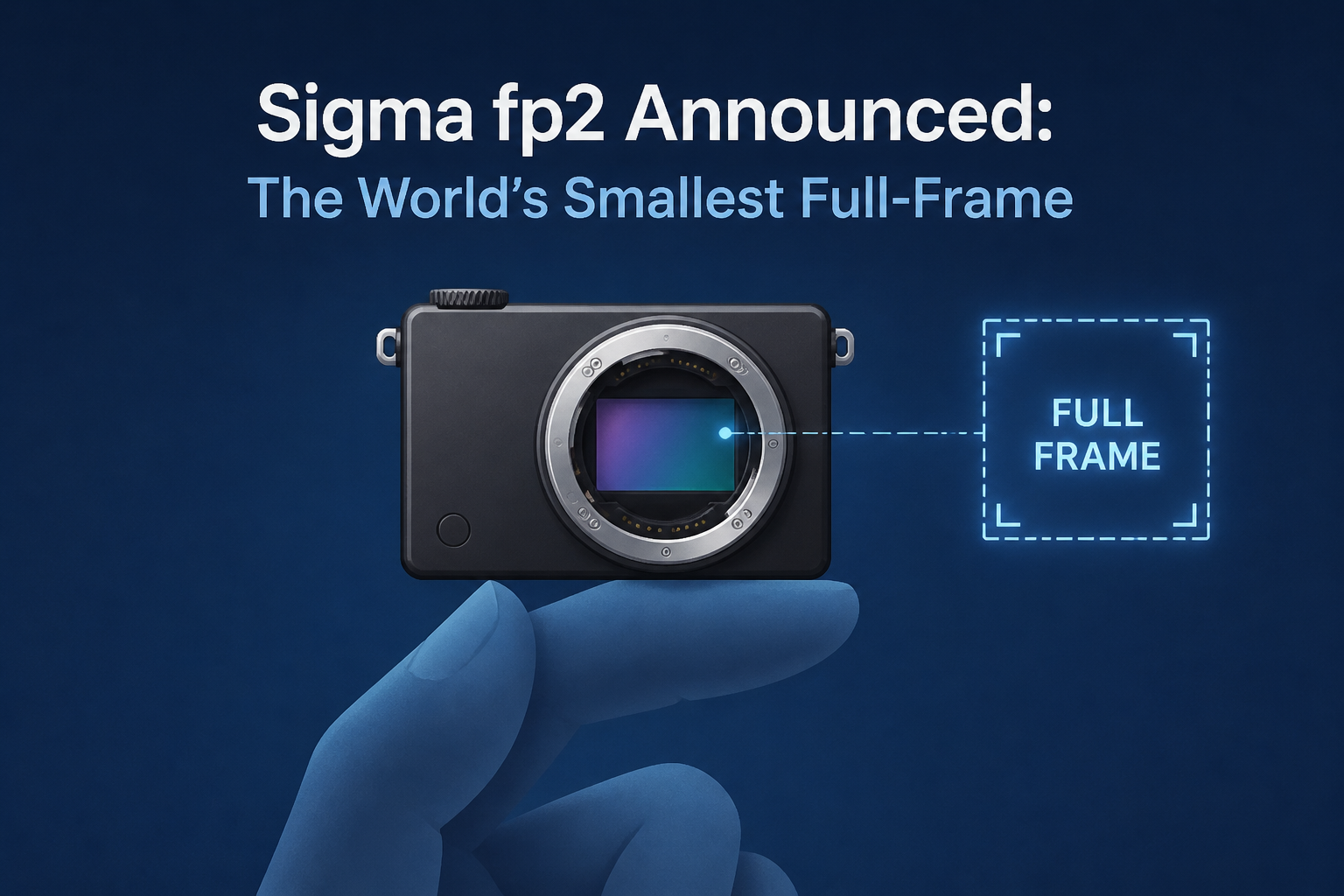 Sigma fp2 Announced: The World’s Smallest Full