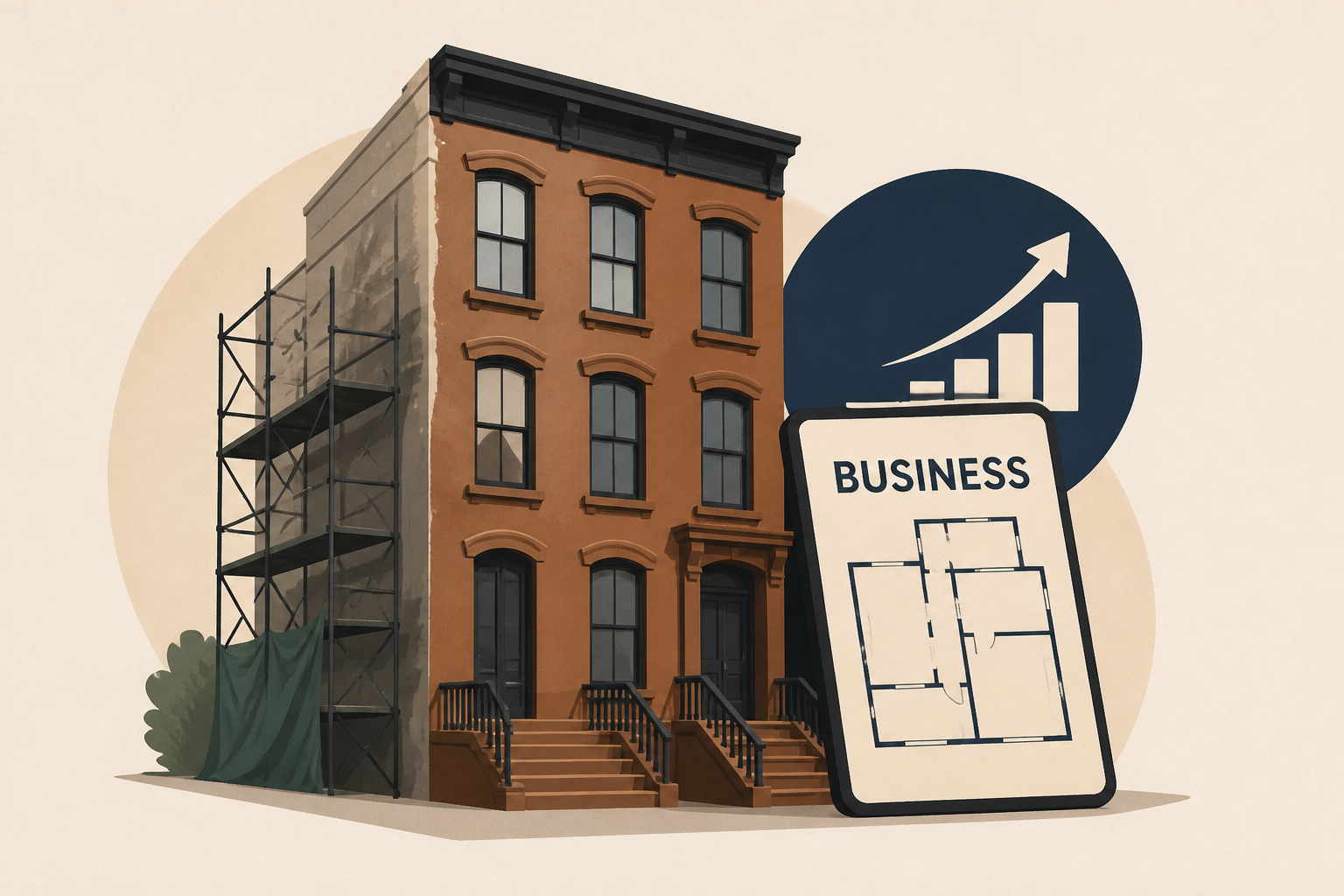 Couple turned Brooklyn brownstone renovation into a business