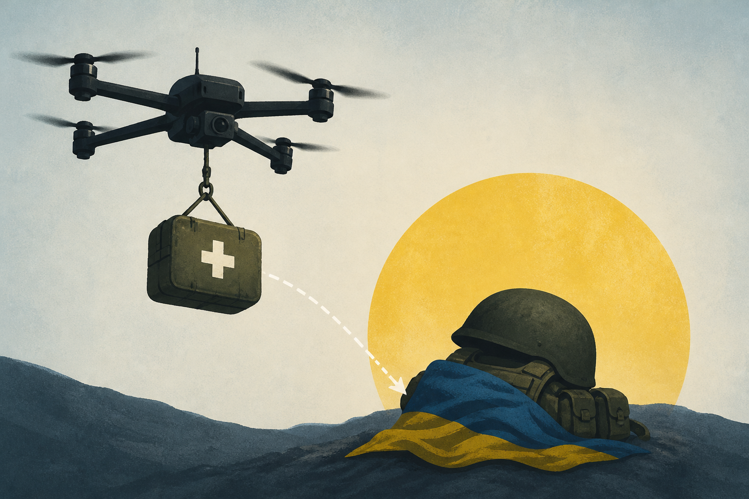Drone rescue: A Ukrainian soldier's survival story