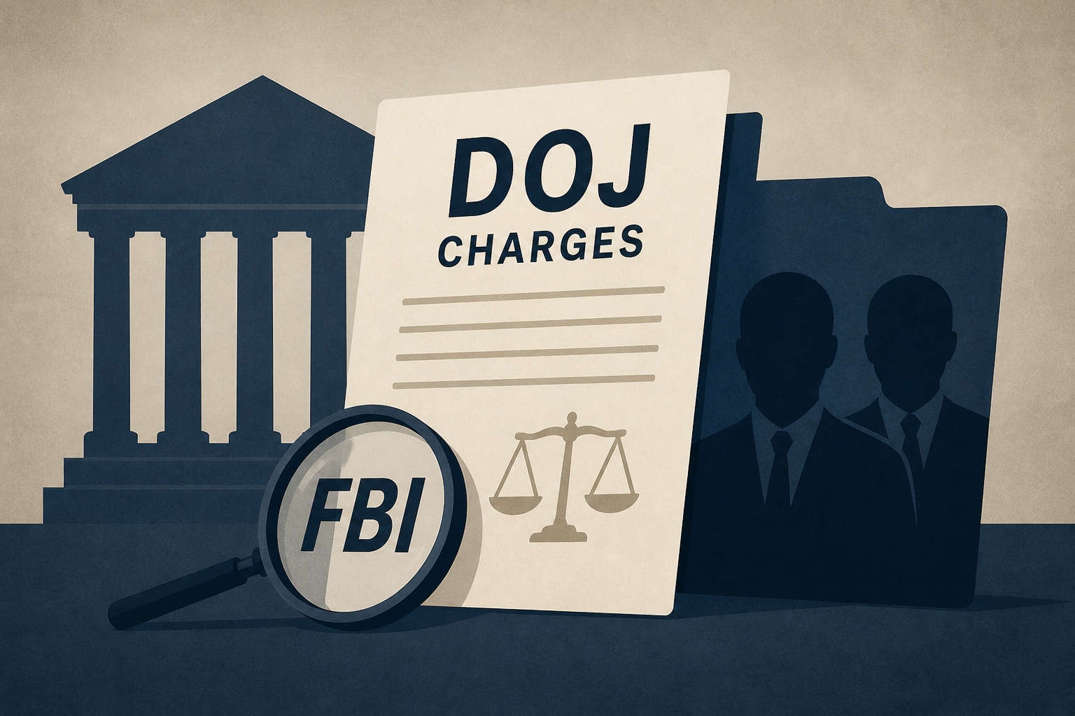 DOJ charges two former top FBI officials who were frequent targets of Trump allies