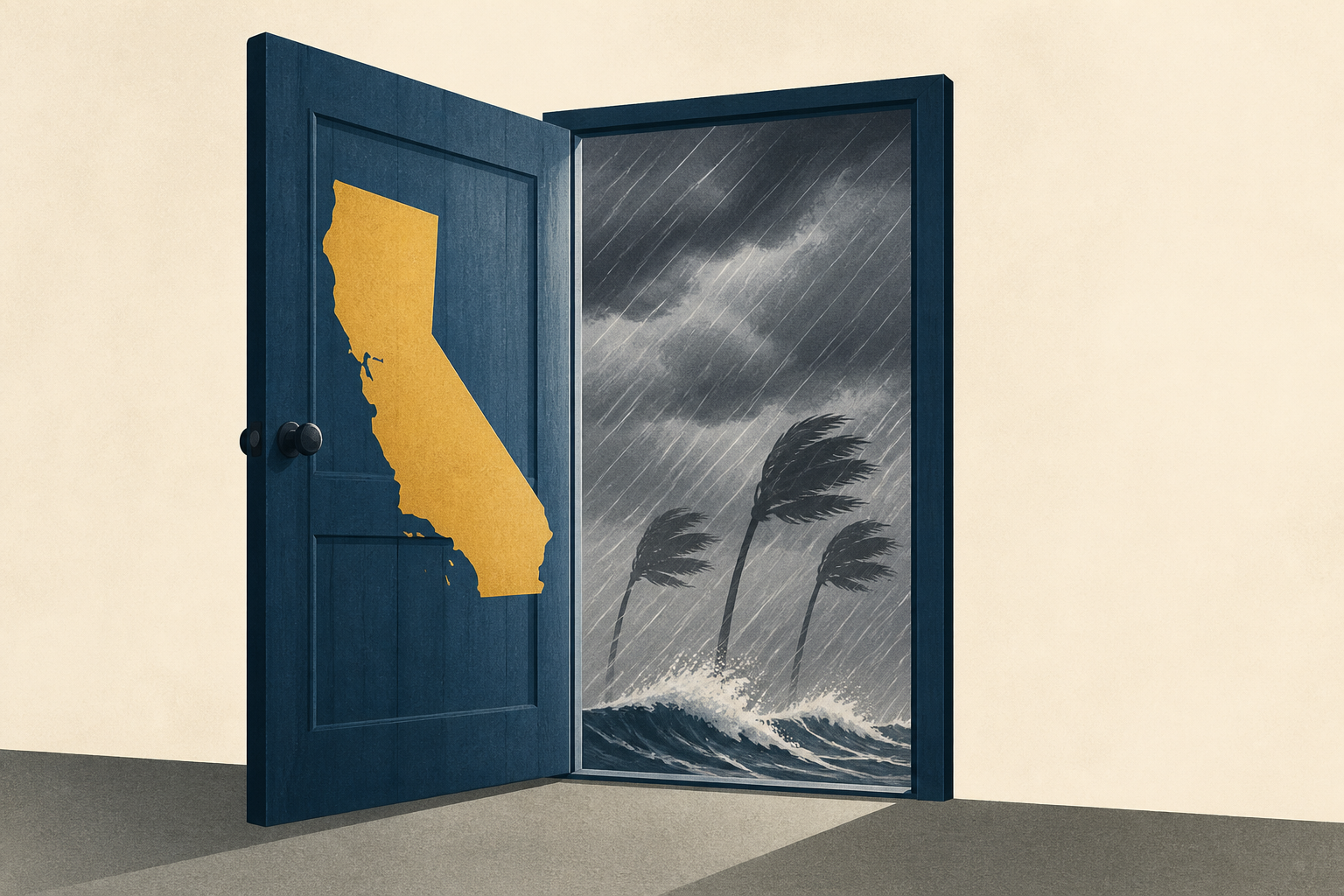 California’s storm door is about to swing wide open