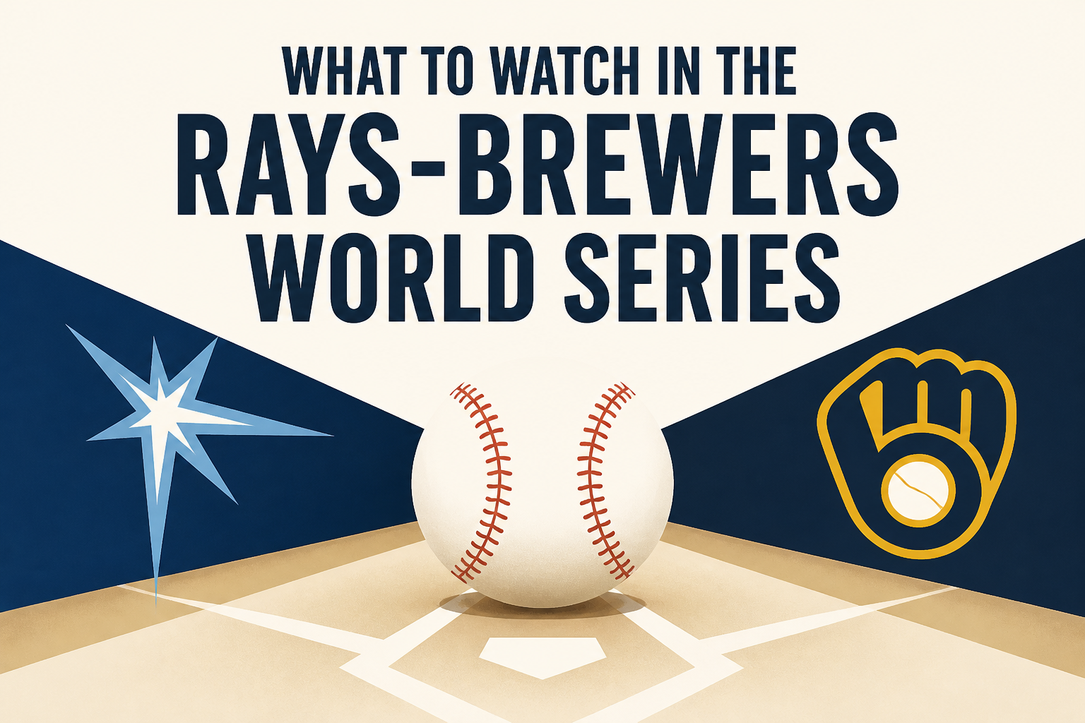 What to watch in the Rays-Brewers World Series