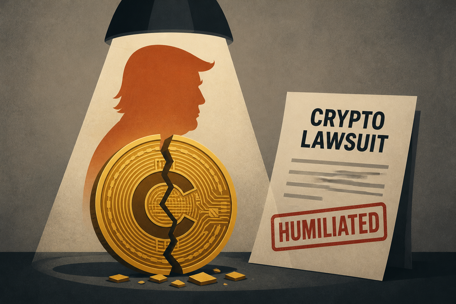 Trump Humiliated in Bombshell Crypto Lawsuit