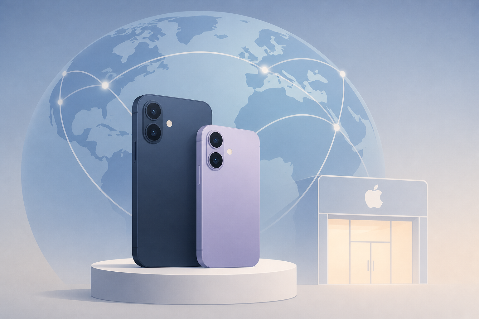 iPhone Duo arrives at Apple Store locations worldwide
