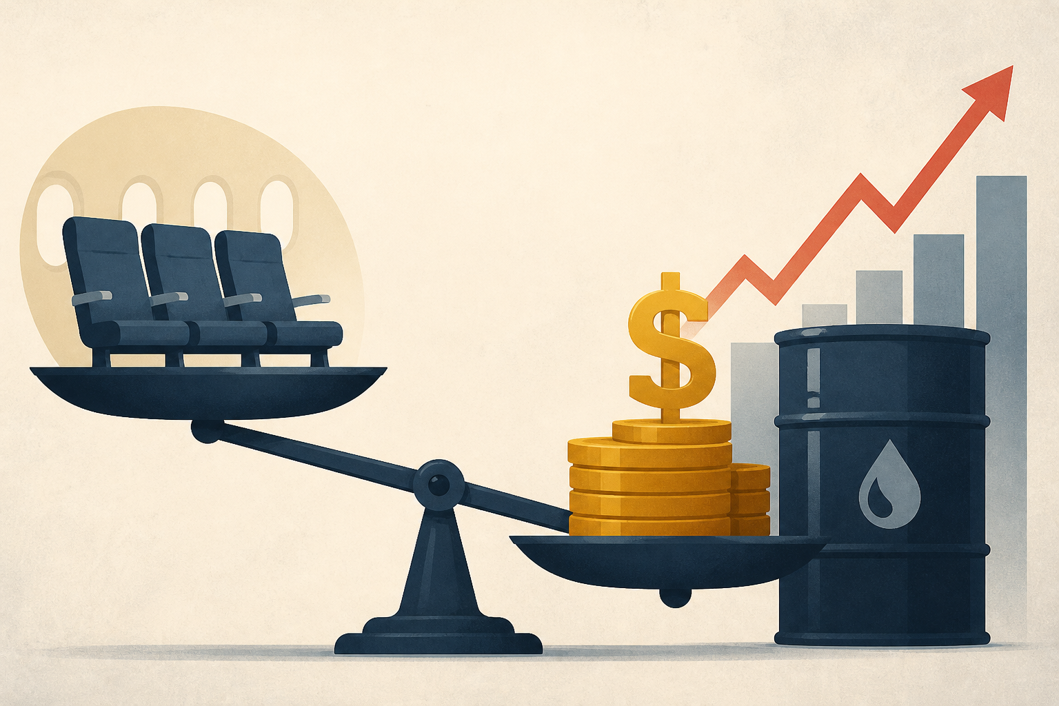 Airlines favor higher fares over fuller planes as fuel costs soar