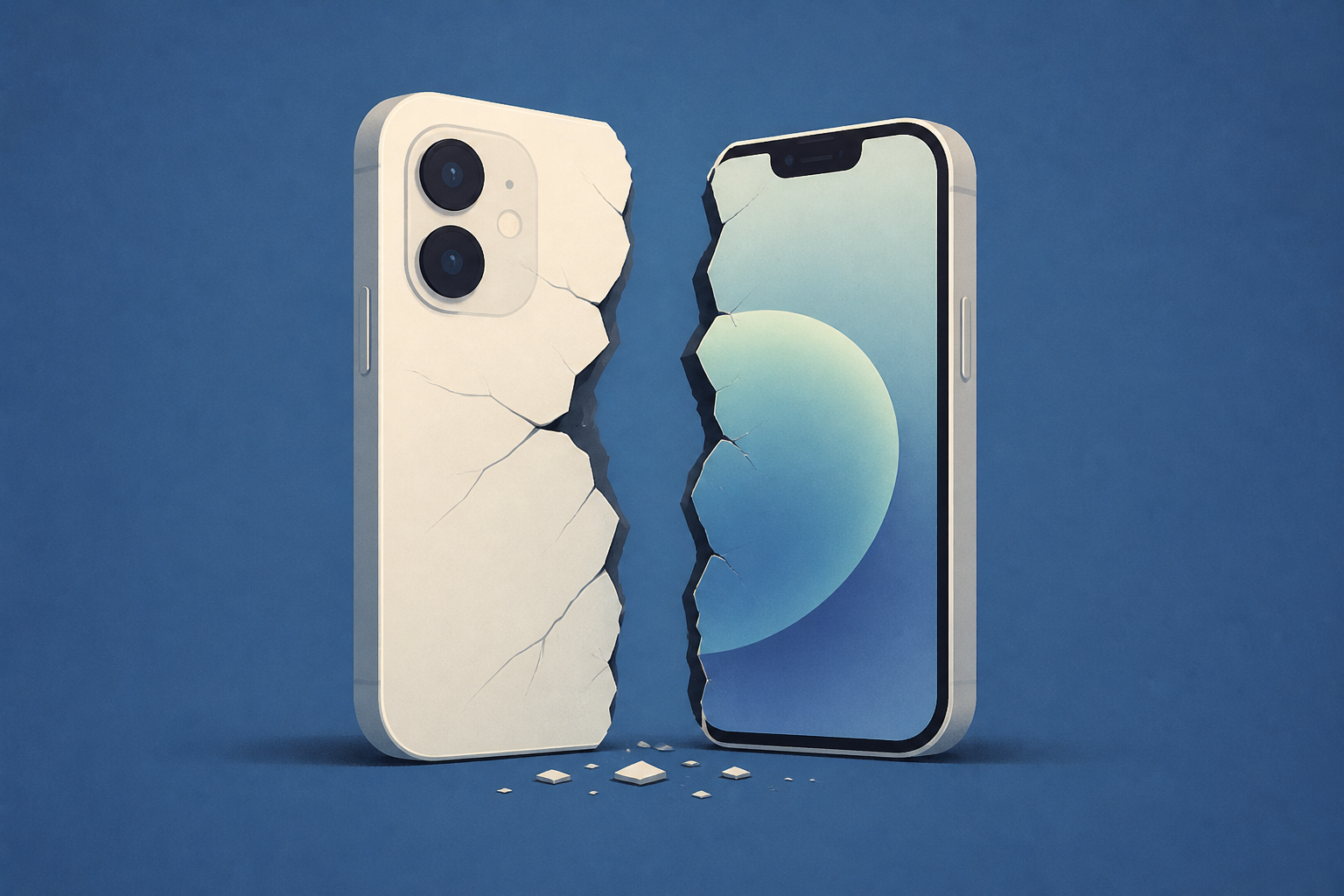 The first broken iPhone Duos are here