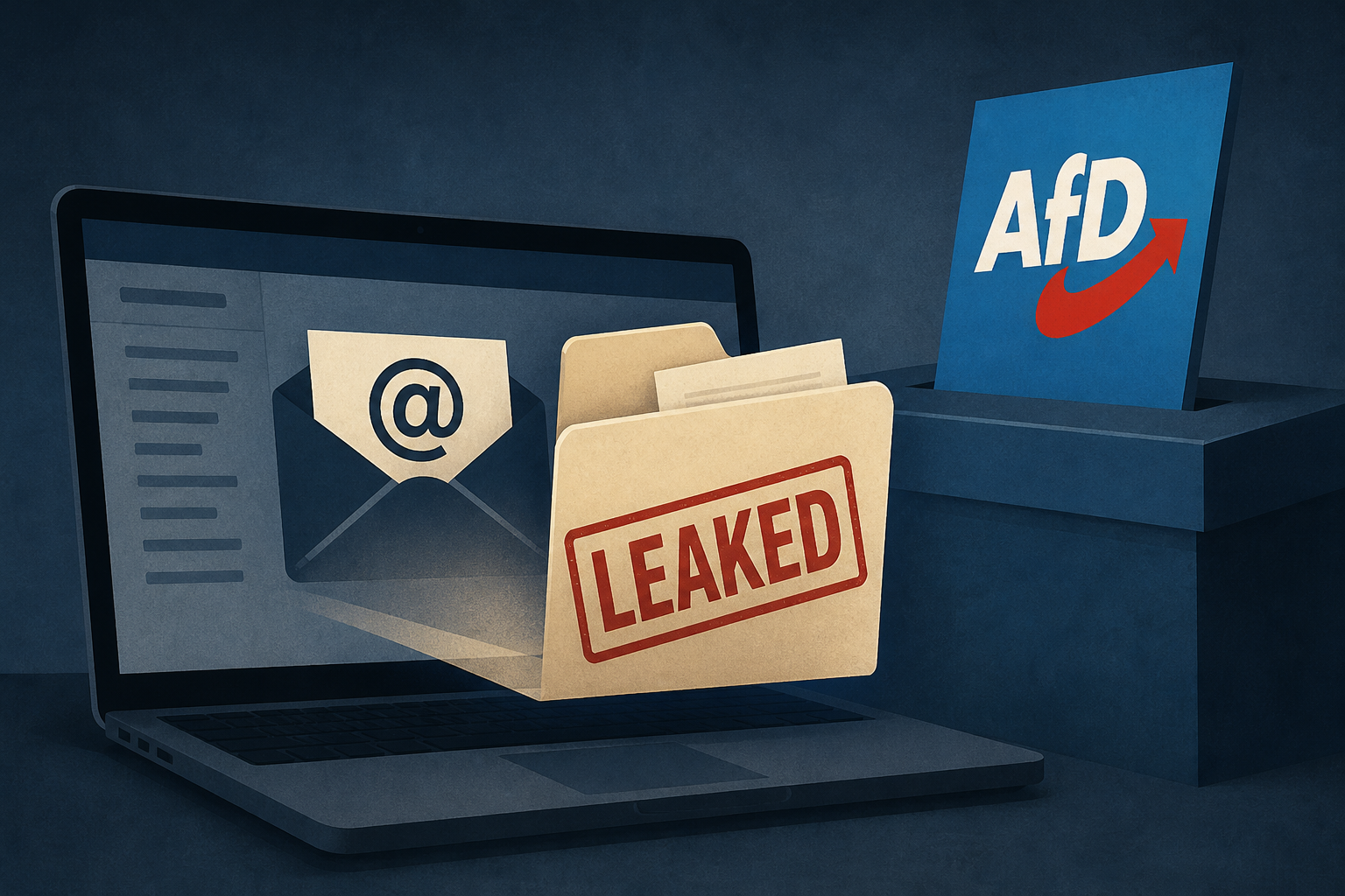 Hacked emails yield revelations on Germany's far-right AfD party leader