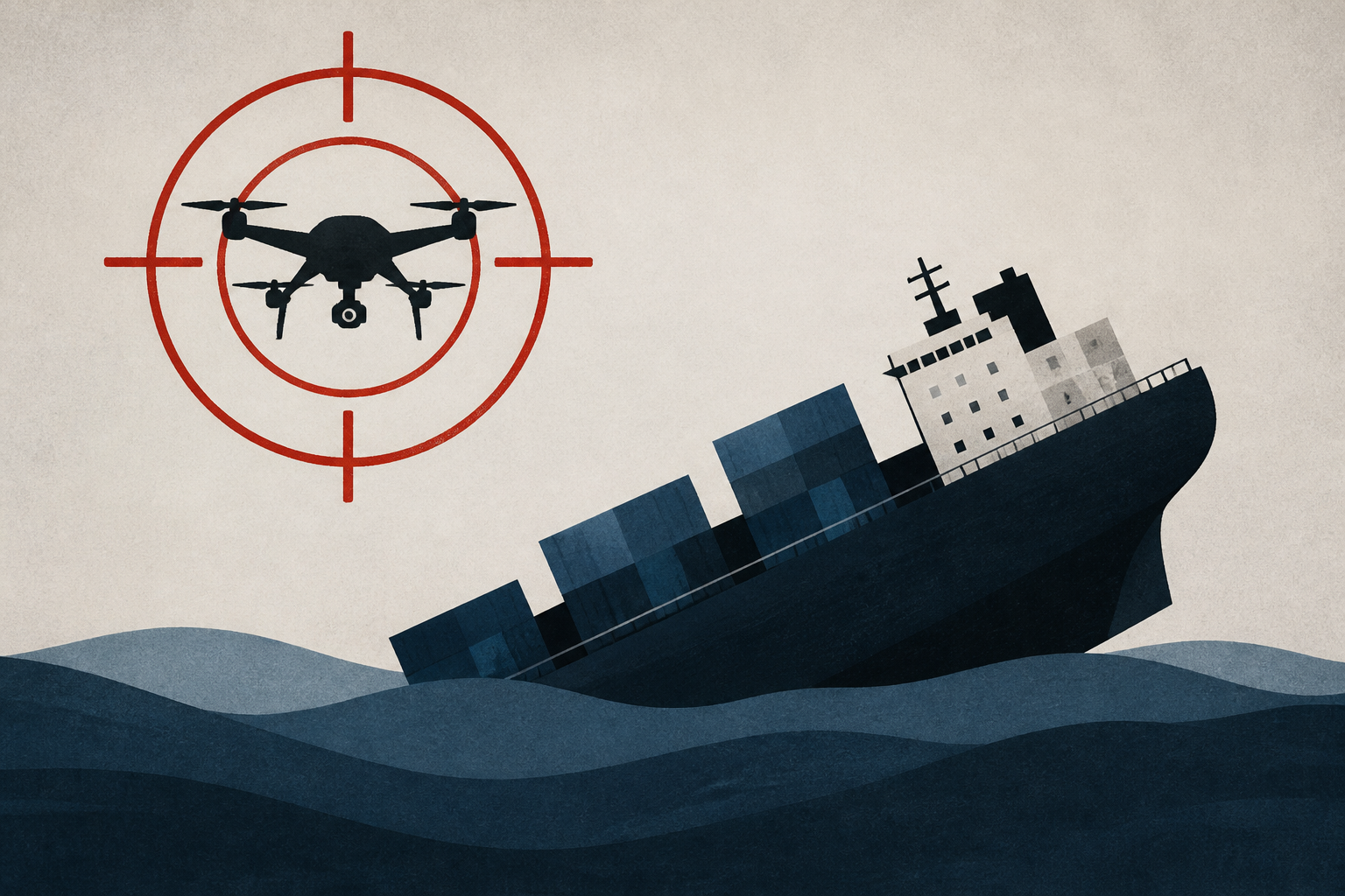 Romania blames Russia for drone that sinks cargo ship; 1 killed, 3 missing