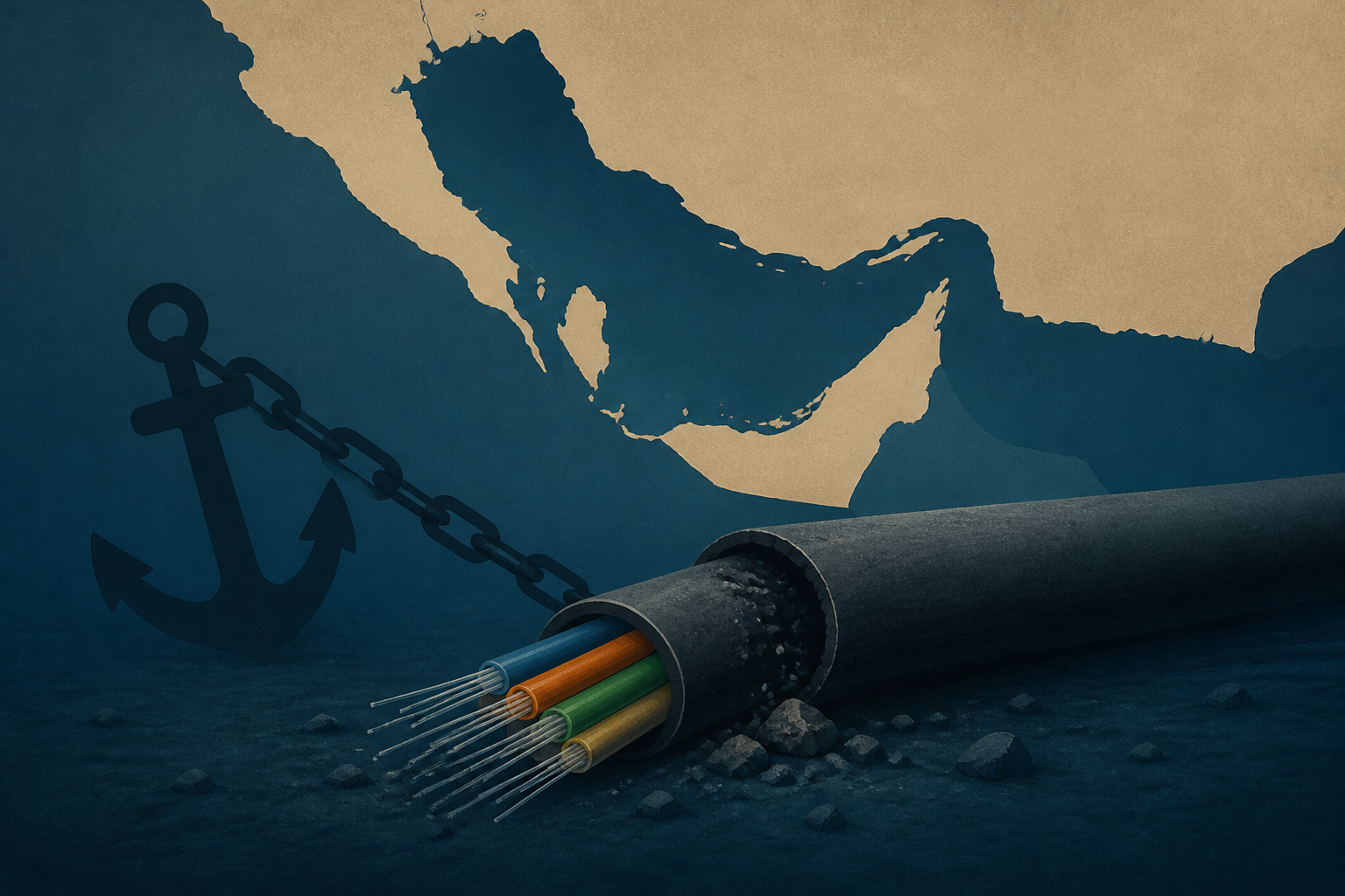 Iran has detailed plans to hit Gulf undersea cables if war resumes, officials say
