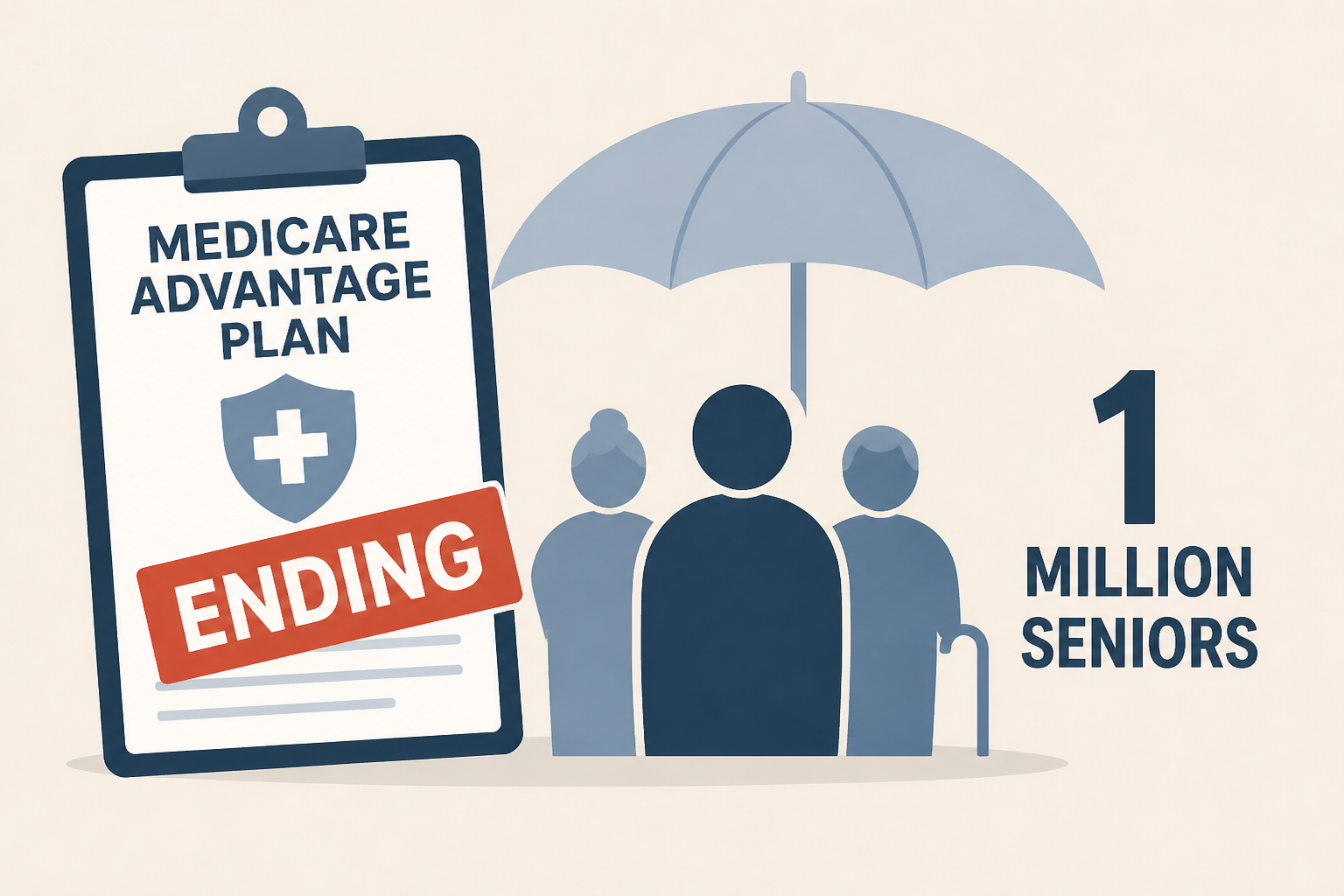 Humana, UnitedHealthcare ending Medicare Advantage plans for 1 million seniors, insurers say