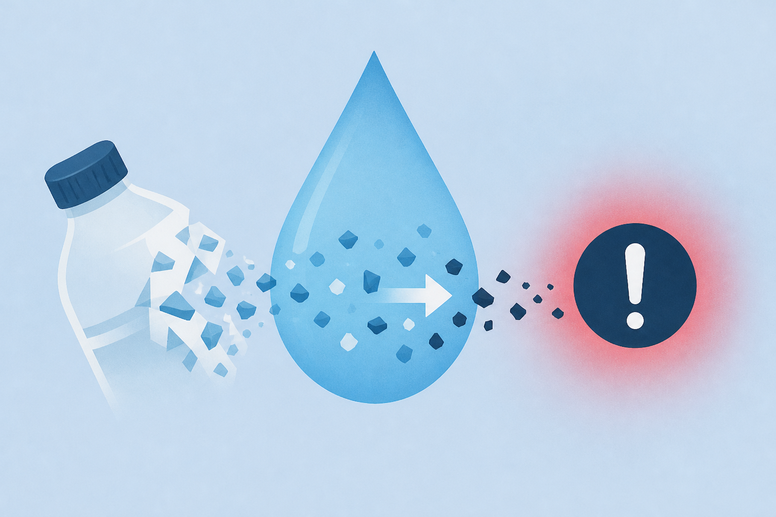 Water could be responsible for making plastic harmful, study says
