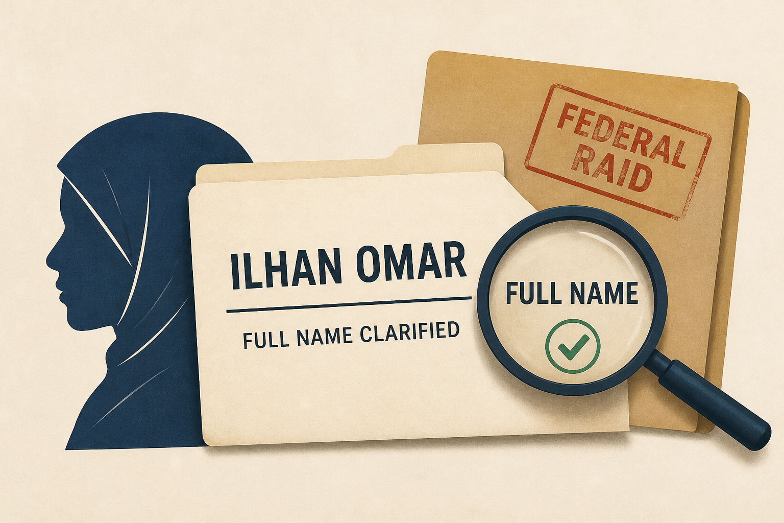 Rep. Ilhan Omar clarifies full name after federal raid, alias allegation