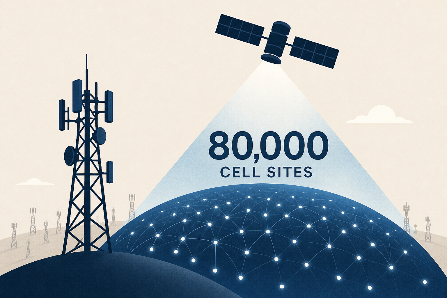 SpaceX’s mobile carrier push reportedly involves tapping into 80,000 cell sites
