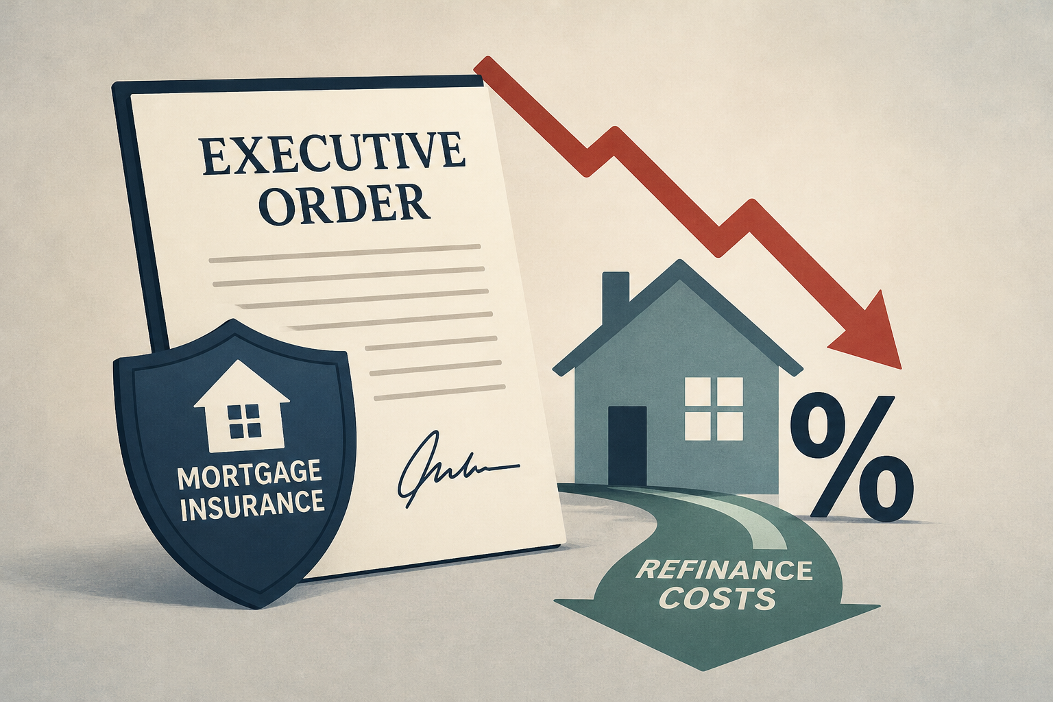 Trump's executive order targets mortgage insurance, refinance costs