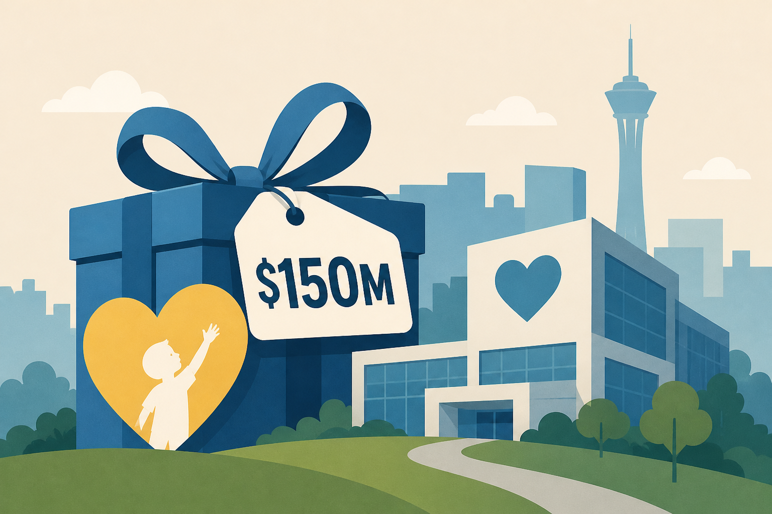 Intermountain announces $150M Horowitz gift for Las Vegas children’s hospital project
