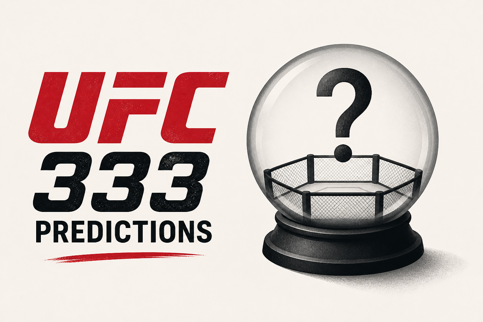 UFC 333 predictions