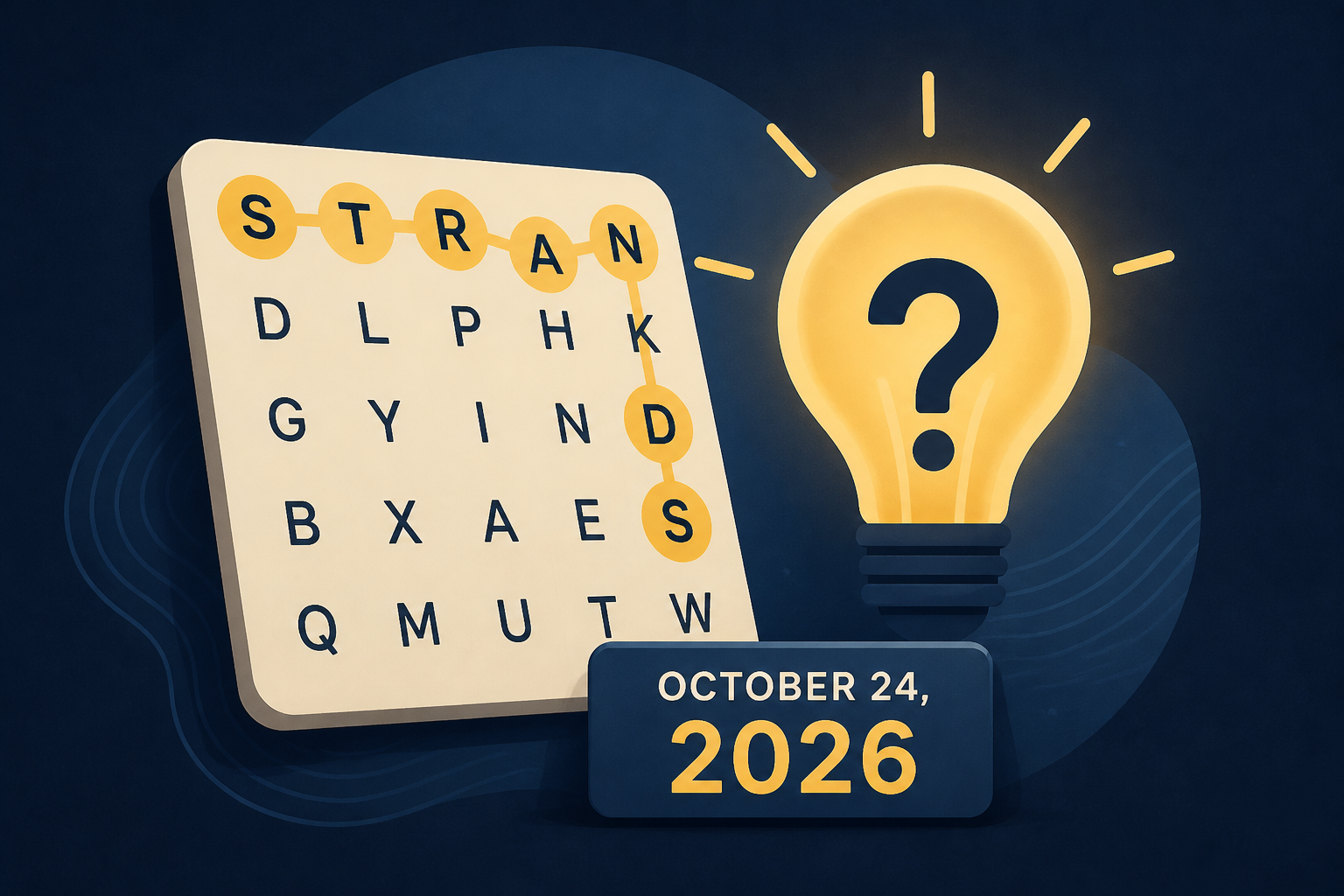 NYT Strands Hints for October 24, 2026
