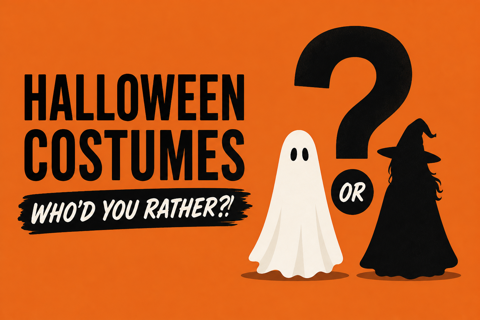 Halloween Costumes Who'd You Rather?!