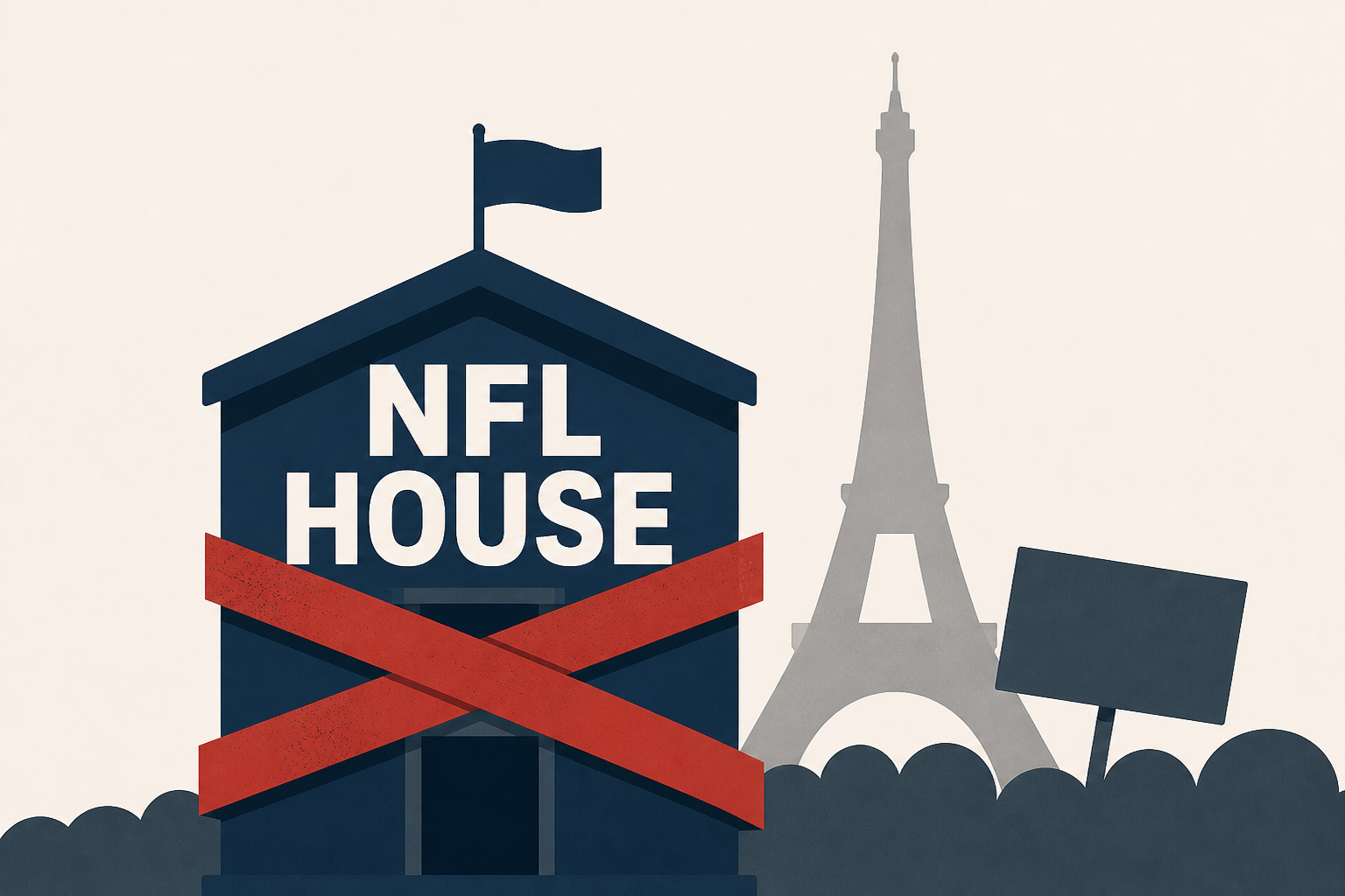 NFL House closes in Paris as protests disrupt Steelers-Saints game weekend