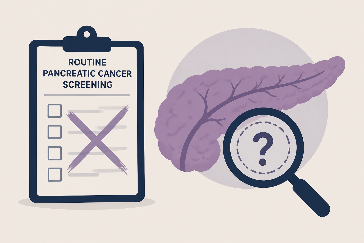 Pancreatic cancer screening: why doctors don't recommend routine tests