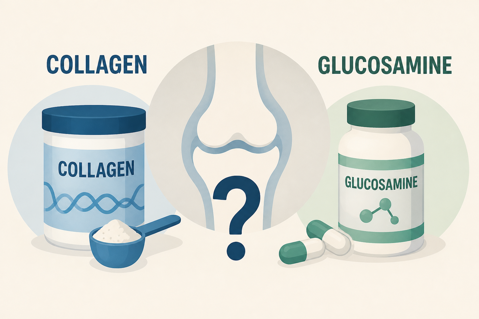 What is better for arthritis, collagen or glucosamine?