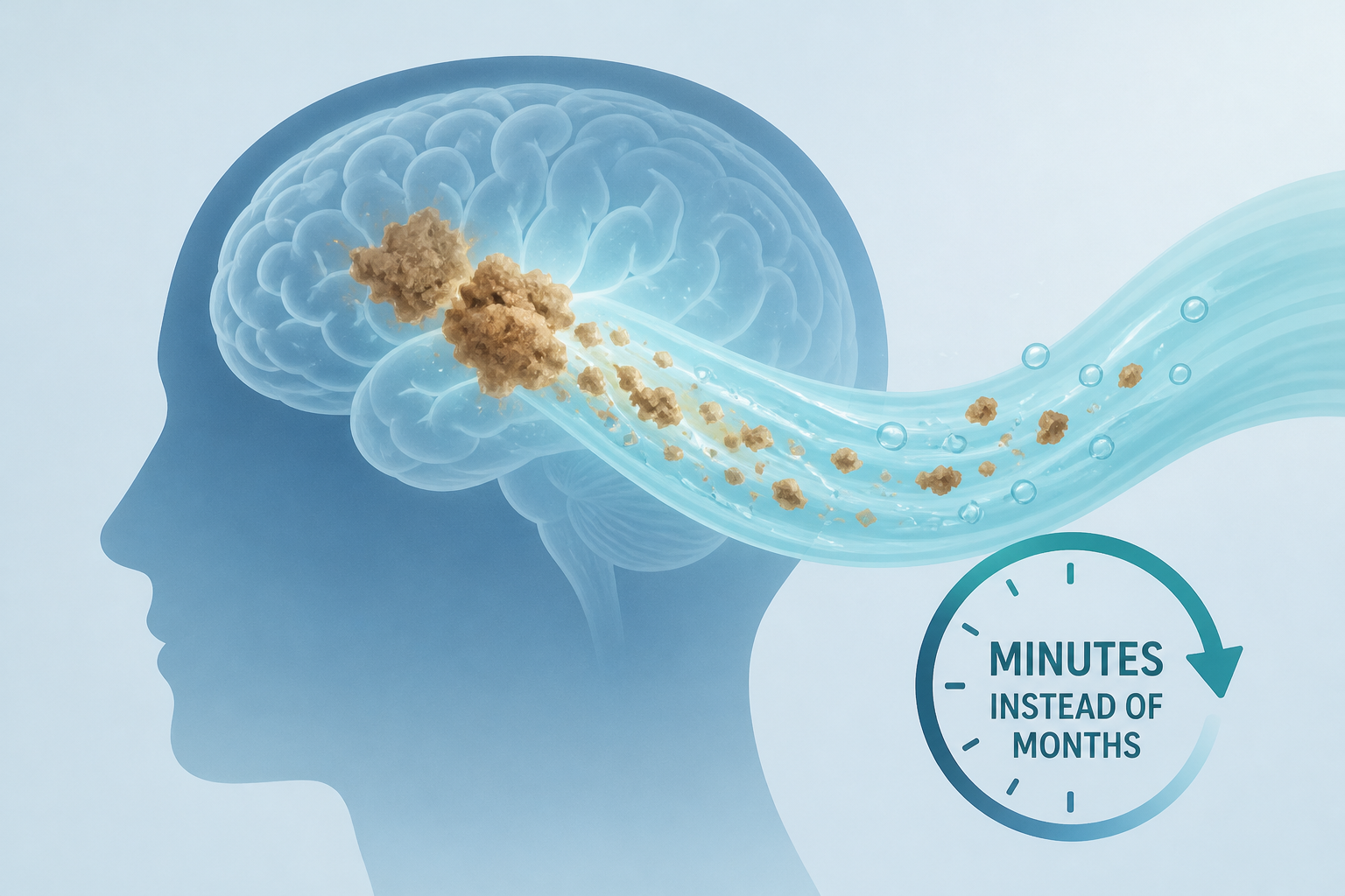 Minutes Instead of Months: Breakthrough Technique Flushes Alzheimer’s Plaque From the Brain