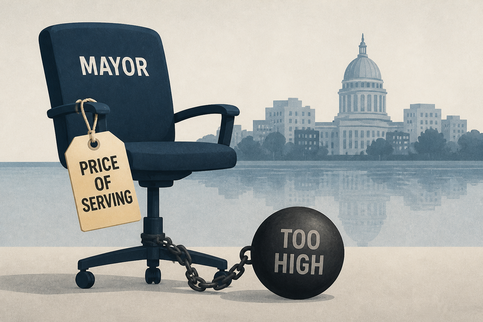 'Price of serving has become too high': Madison mayor ends reelection bid