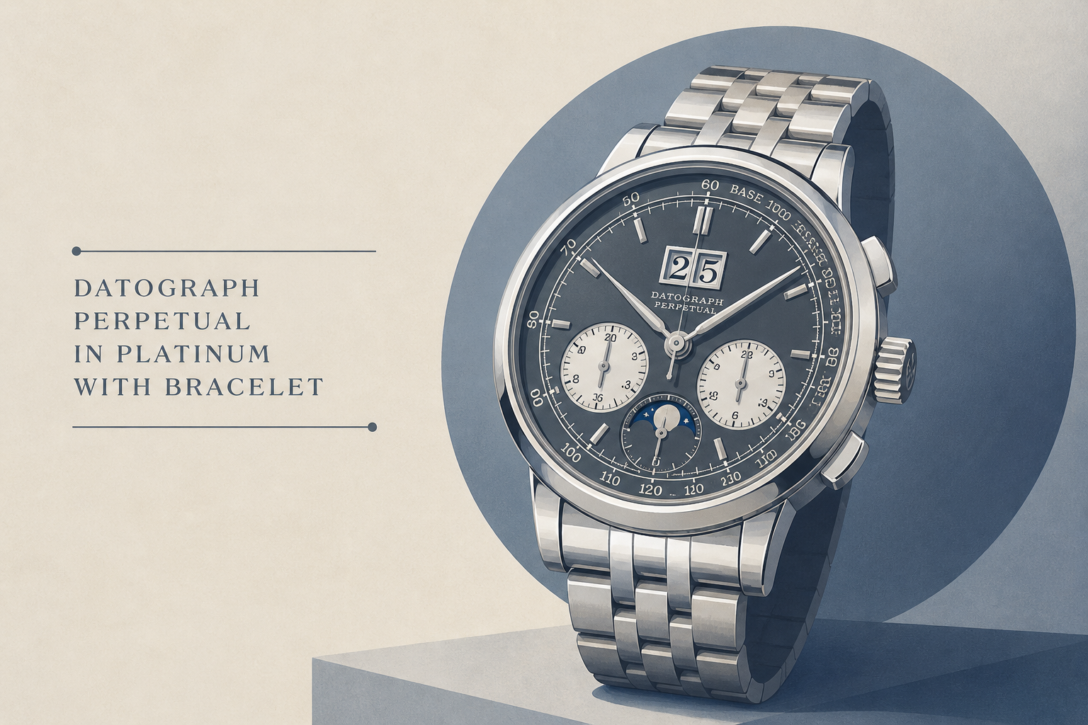 Introducing The A. Lange & Söhne Datograph Perpetual In Platinum With Bracelet (Live Pics)
