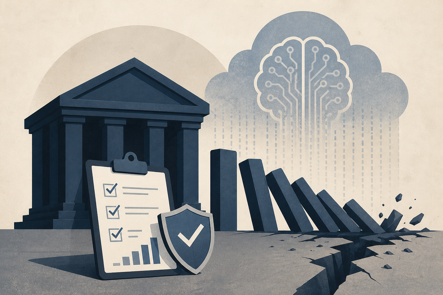 Banks Preparing for Aftermath of Unprecedented Catastrophe Caused by AI