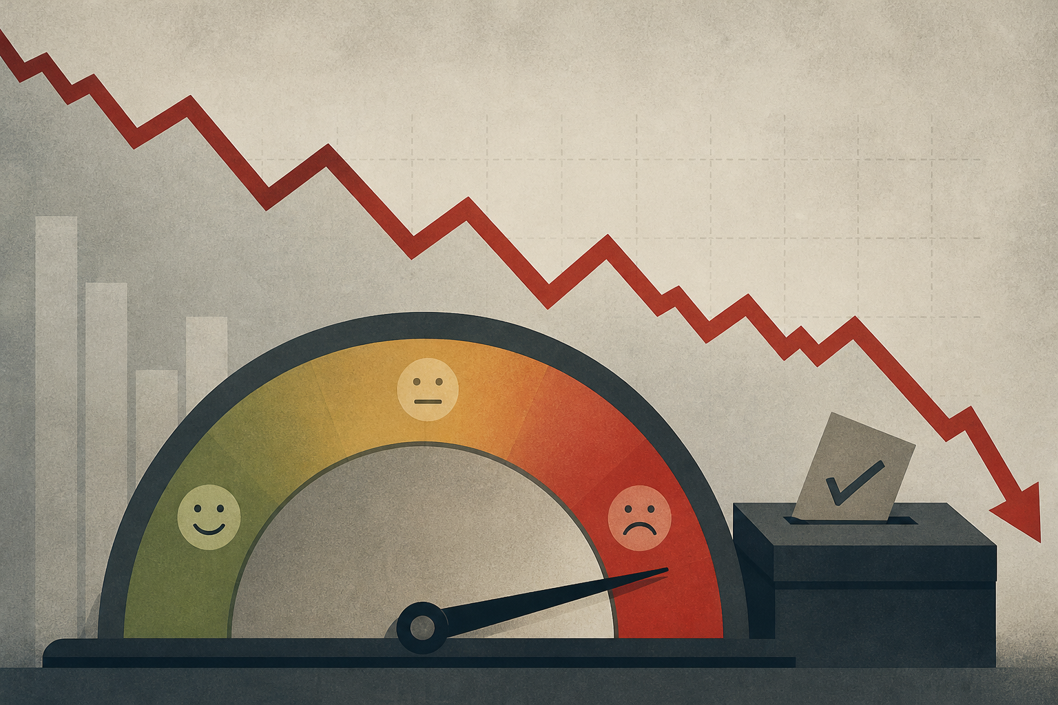 Consumer sentiment nears all-time low ahead of midterms