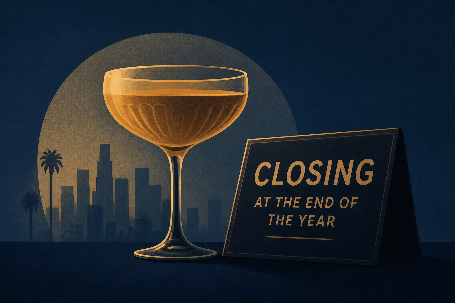 Everson Royce Bar, one of L.A.’s best bars for the past decade, is closing at the end of the year