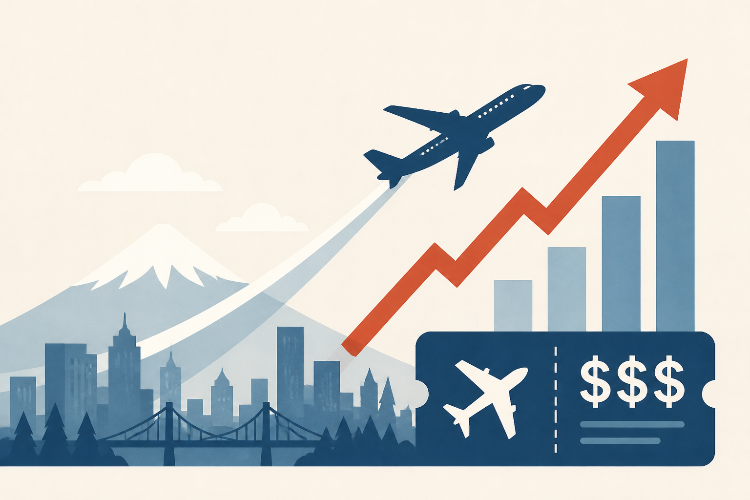 Portland airfares rise as holiday travel season approaches