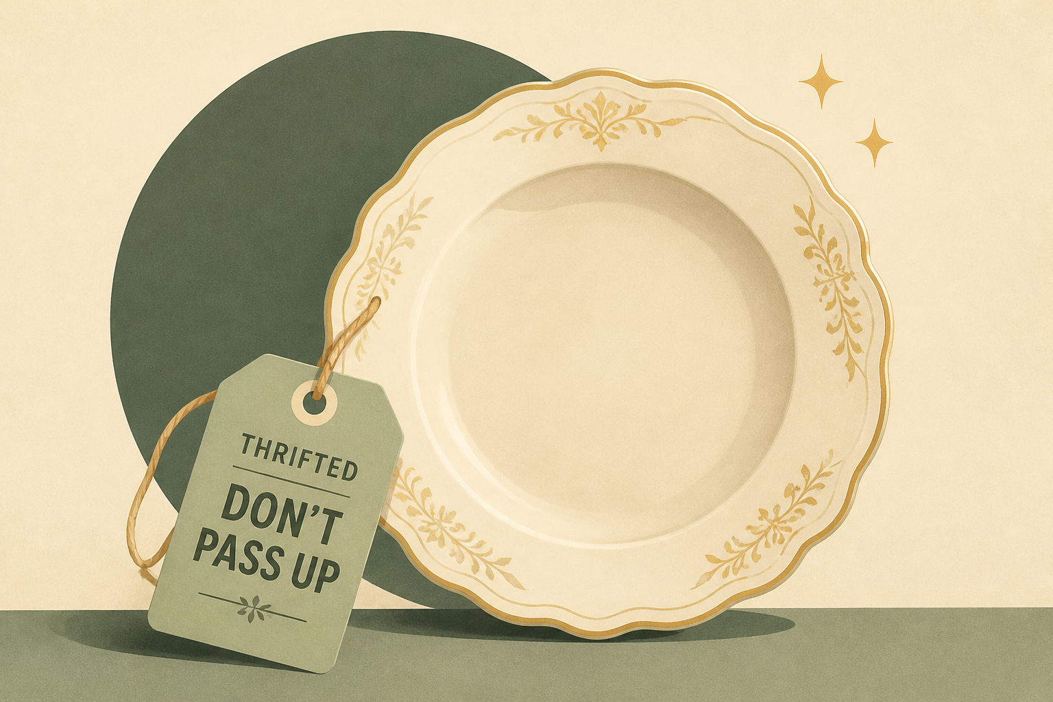 The Formal Vintage Dishware You Should Never Pass Up When Thrifting