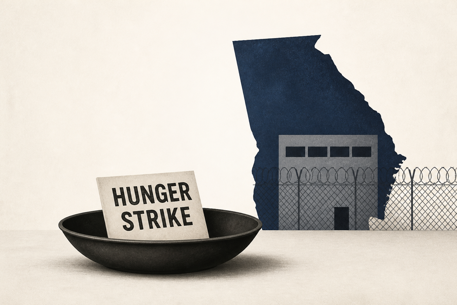 Man detained at Georgia immigration detention center dies as hunger strike continues
