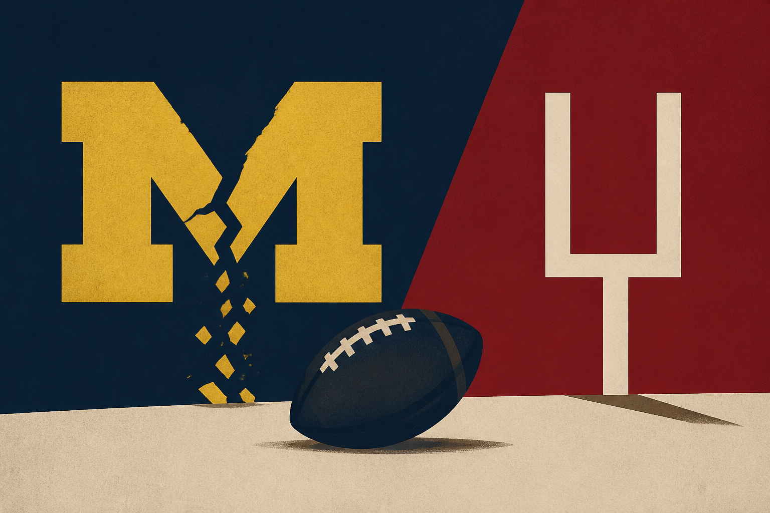 Michigan struggles more with Tommy Carr at QB, loses in overtime to Indiana