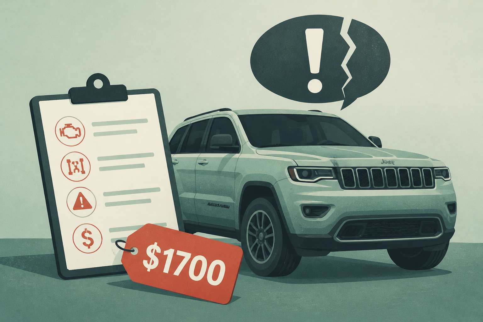 Here's Everything Wrong With My 'Mint' $1700 Jeep Grand Cherokee
