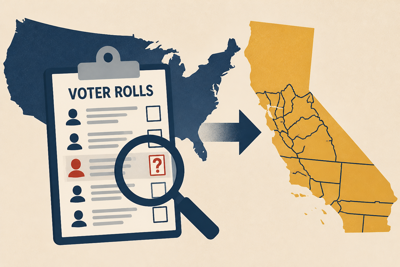 US Justice Dept demands California counties help identify suspected noncitizen voters