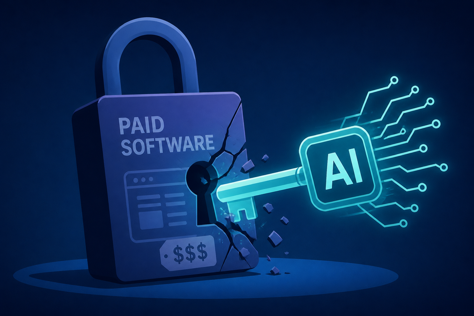 AI tool REA cracks paid software: Is the software industry's business model coming to an end?
