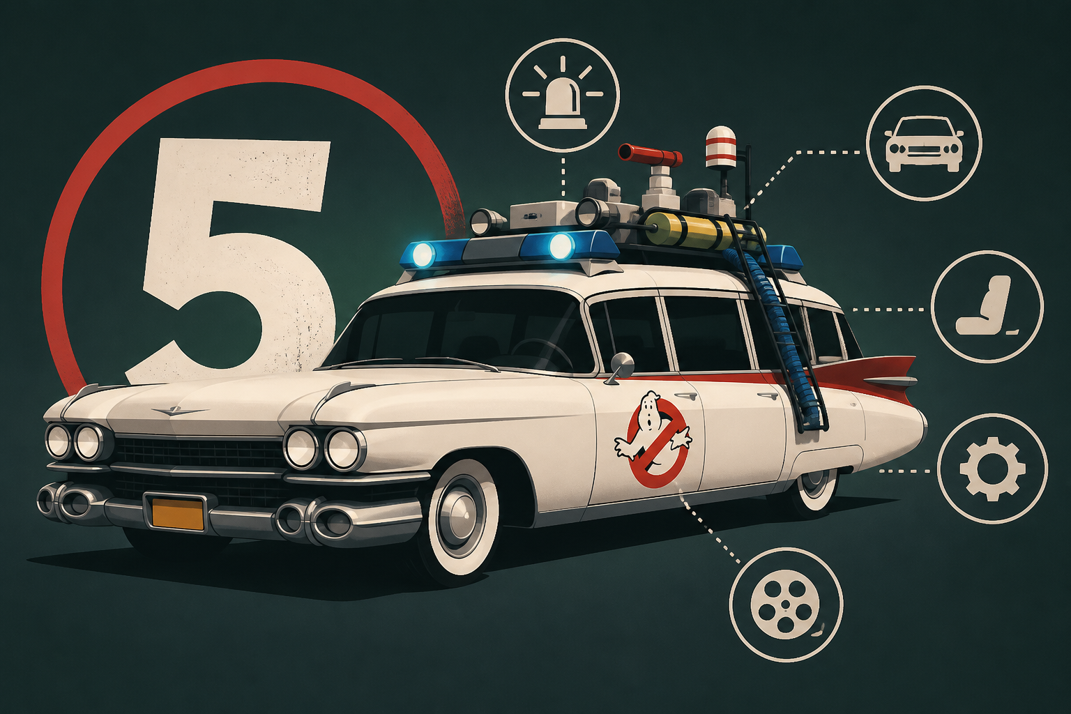 5 Cool Facts About The Ecto-1 Every Ghostbusters Fan Should Know