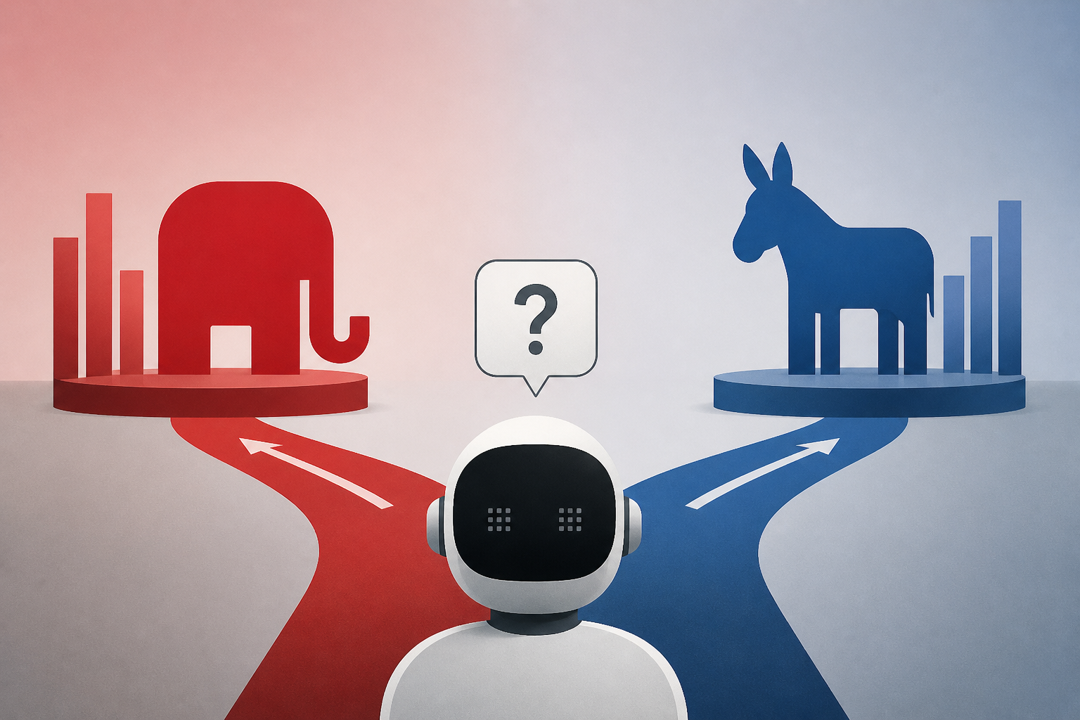 Forced to pick, Grok’s AI model chooses Republicans. OpenAI’s picks Democrats.