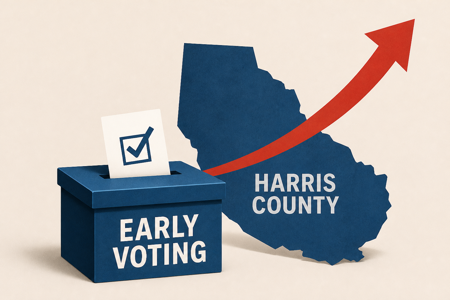 Harris County's first week of early voting beats every midterm on record