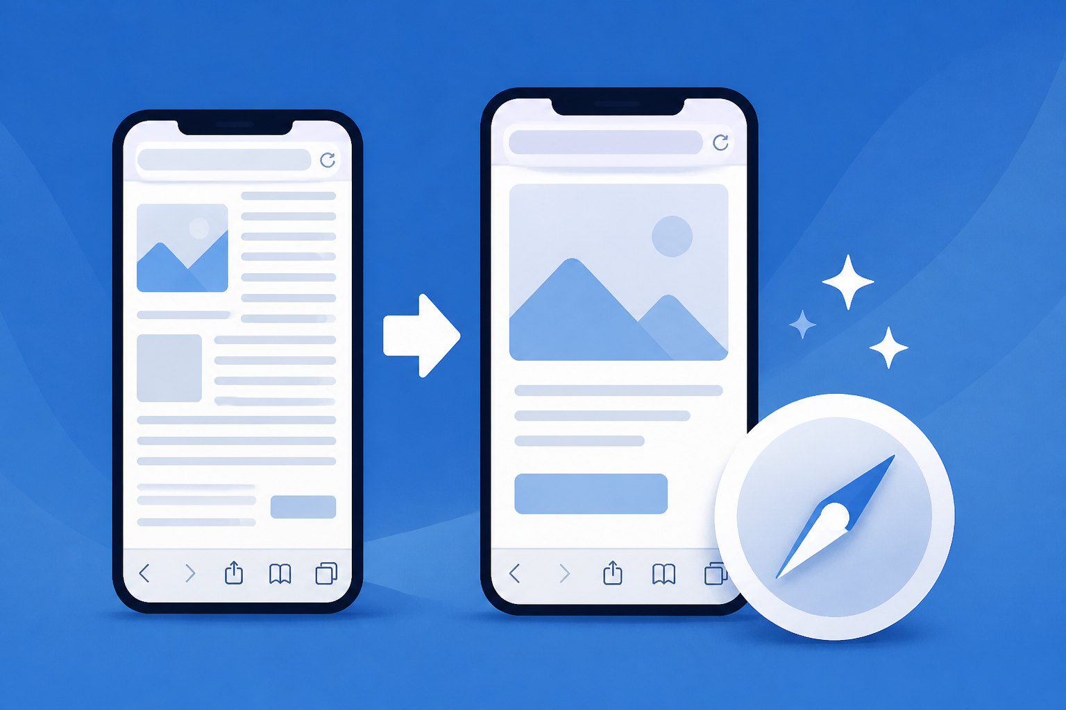 Apple Wants to Fix Safari's Cramped Layout on iPhone Duo