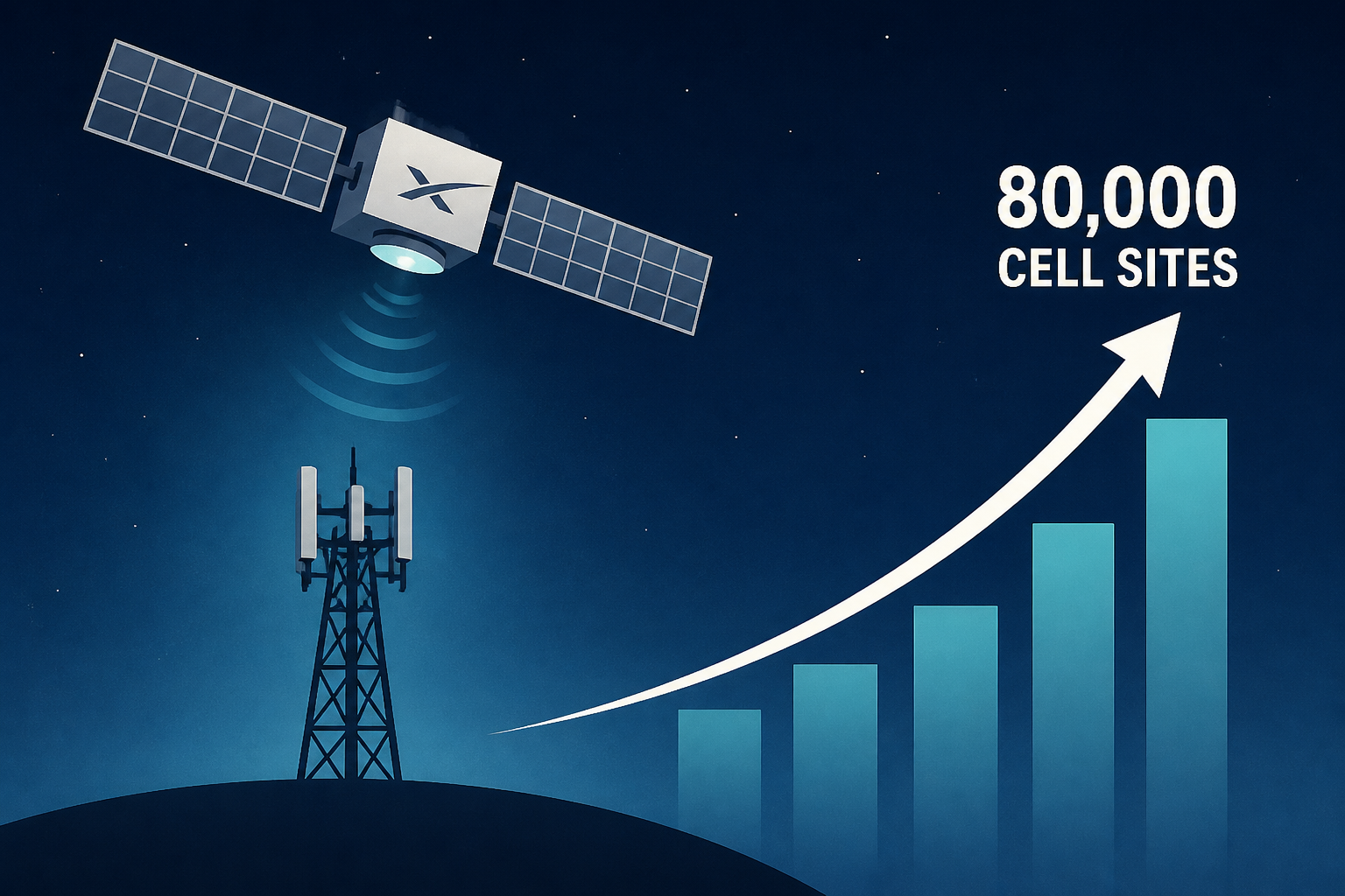 SpaceX’s 80,000 Cell Site Push A Win For AST SpaceMobile, Ericsson, Nokia, NextNav, Among Others, Says Roth Capital
