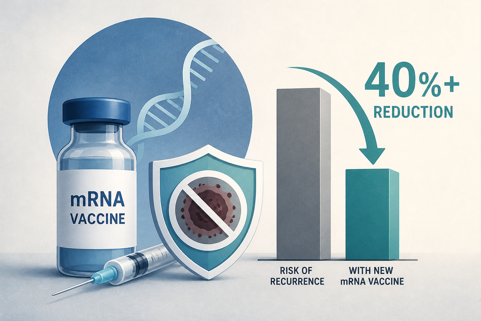 New mRNA Vaccine Reduces Risk of Melanoma Recurrence by Over 40 Percent